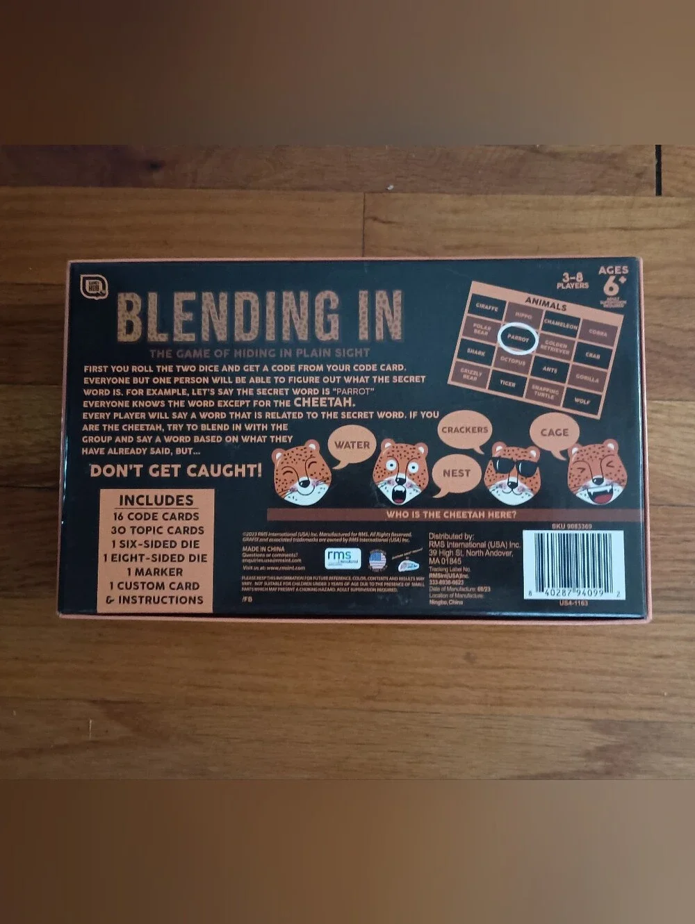 3/$10 🌟 Blending In Board Game